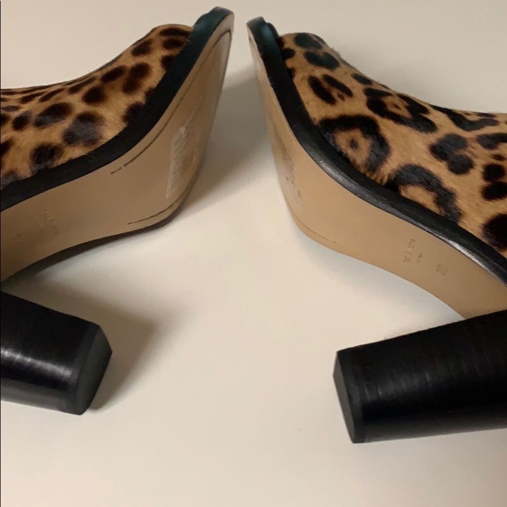 NWT Rag & Bone Calf Hair Leopard Open Toe … - Picture 10 of 16